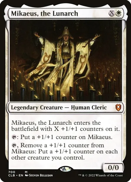 Mikaeus, the Lunarch, Magic card CLB 700 — Commander Legends: Battle for Baldur's Gate set