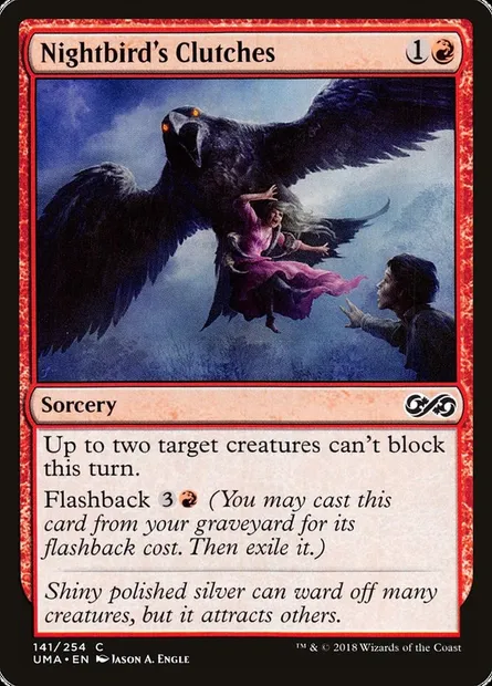 Nightbird's Clutches, Magic card UMA 141 — Ultimate Masters set