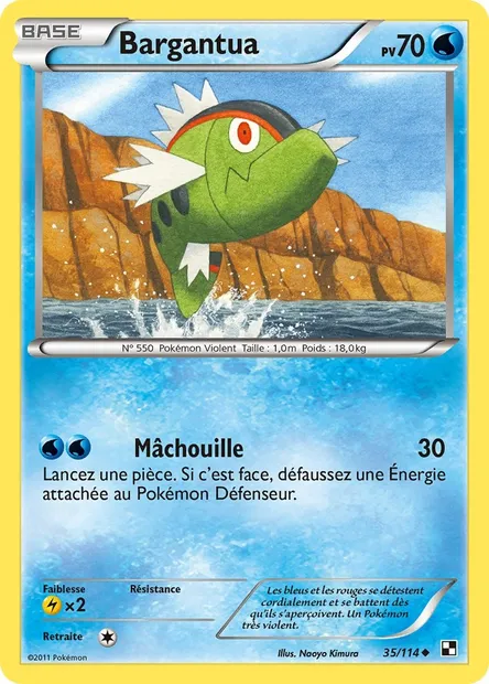 Bargantua, carte Pokémon BLW 35 — extension Noir & Blanc