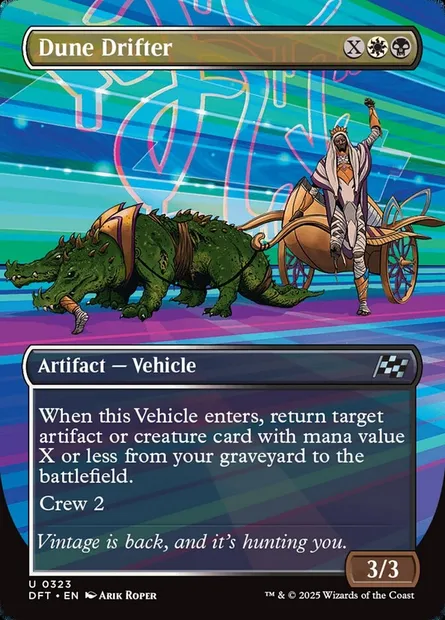 Dune Drifter, Magic card DFT 323 — Aetherdrift set