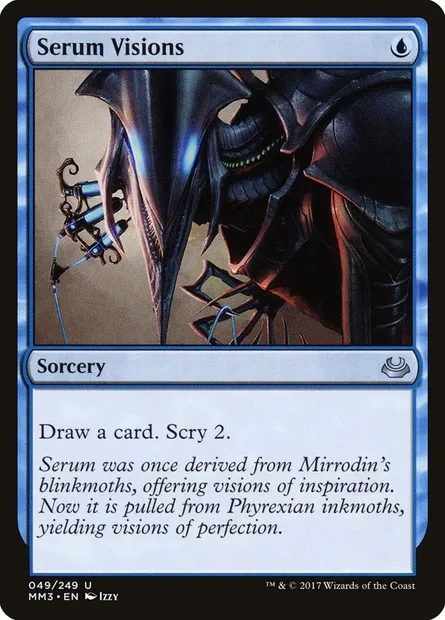 Serum Visions, Magic card MM3 49 — Modern Masters 2017 set