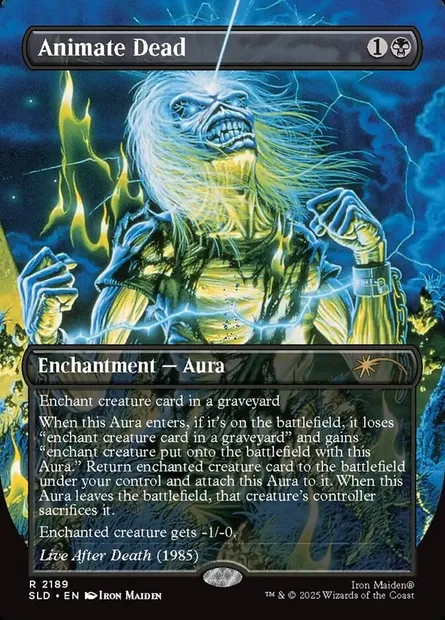 Animate Dead, Magic card SLD 2189 — Secret Lair Drop set
