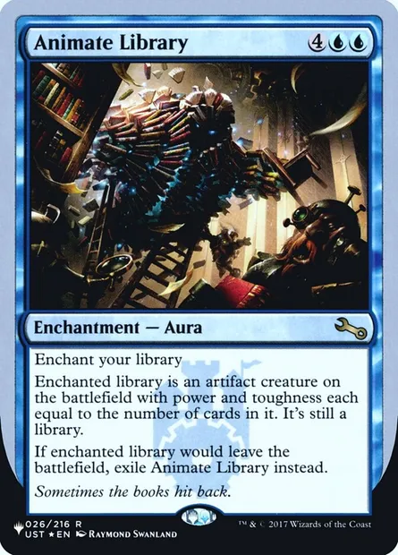 Animate Library, Magic card ULST 11 — The List (Unfinity Foil Edition) set