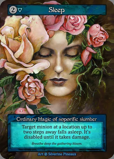Sleep, Sorcery card BET 257 — Beta set