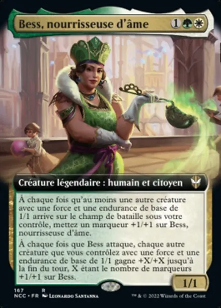 Bess, nourrisseuse d'âme, carte Magic NCC 167 — extension New Capenna Commander
