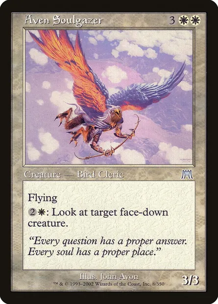 Admirâme avemain, carte Magic ONS 8 — extension Carnage