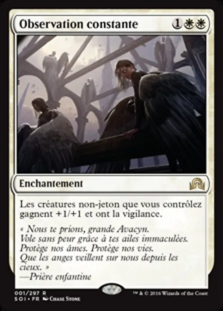 Observation constante, carte Magic SOI 1 — extension Ténèbres sur Innistrad