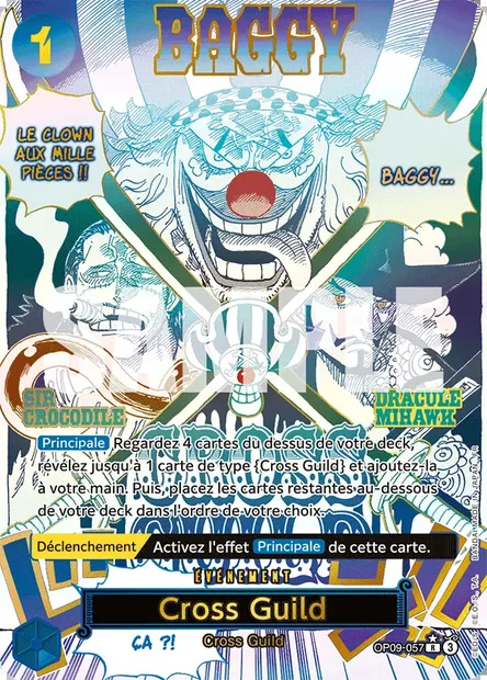 Cross Guild, carte One Piece OP09-057 — extension LES NOUVEAUX EMPEREURS
