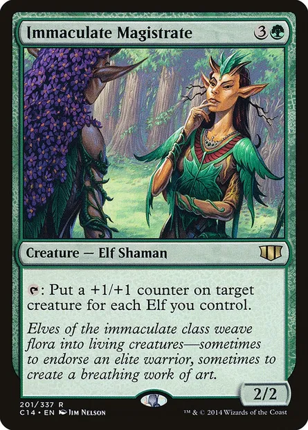 Immaculate Magistrate, Magic card C14 201 — Commander 2014 set