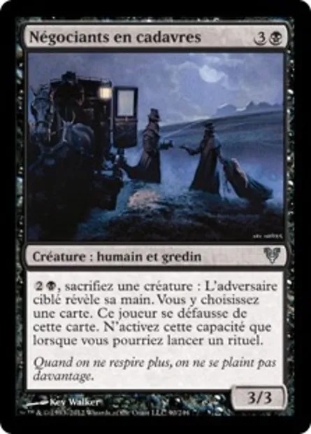 Négociants en cadavres, carte Magic AVR 90 — extension Avacyn ressuscitée