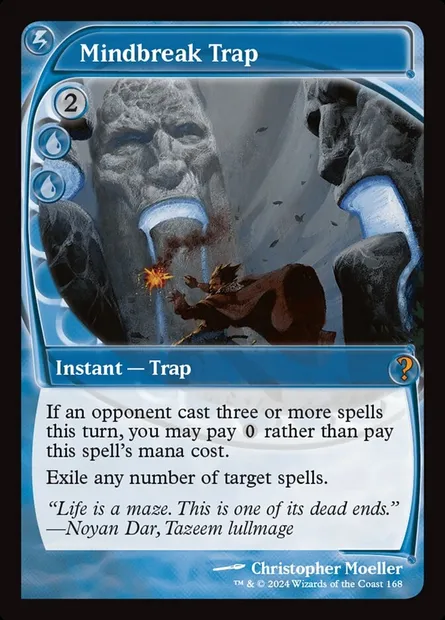 Mindbreak Trap, Magic card MB2 168 — Mystery Booster 2 set