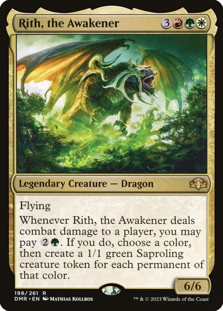 Rith, the Awakener, Magic card DMR 198 — Dominaria Remastered set