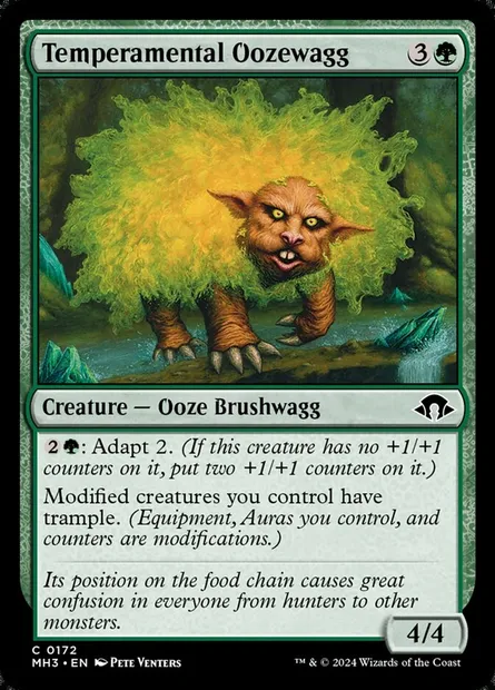 Temperamental Oozewagg, Magic card MH3 172 — Modern Horizons 3 set