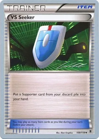 Cherche VS, carte Pokémon WCD16 109-4 — extension World Championship Decks 2016
