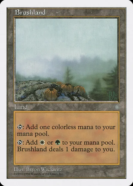 Brushland, Magic card ATH 71 — Anthologies set