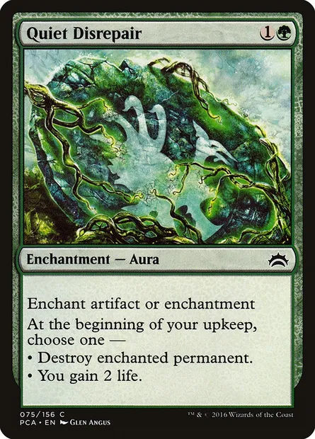 Quiet Disrepair, Magic card PCA 75 — Planechase Anthology set