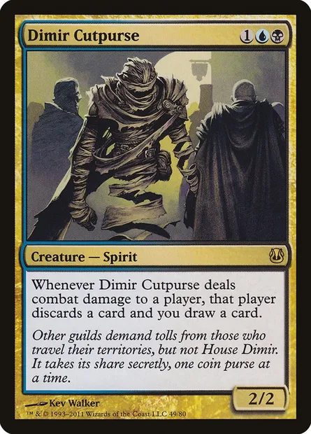 Dimir Cutpurse, Magic card DDH 49 — Duel Decks: Ajani vs. Nicol Bolas set
