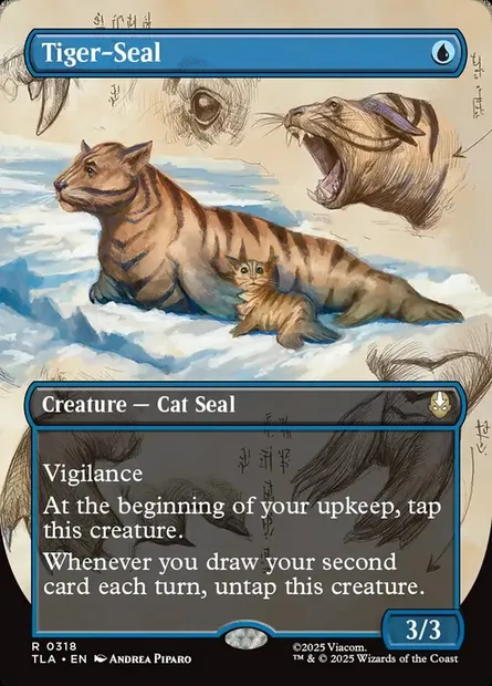 Tiger-Seal, Magic card TLA 318 — Avatar: The Last Airbender set