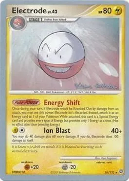 Electrode Lv.42, carte Pokémon WCD08 026 — extension World Championship Decks 2008