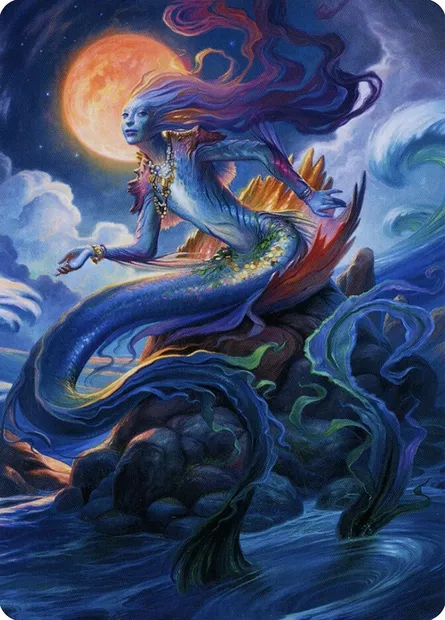 Svyelun of Sea and Sky // Svyelun of Sea and Sky, carte Magic AMH2 24 — extension Modern Horizons 2 Art Series