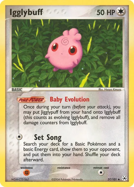 Igglybuff, Pokémon card HL 37 — Hidden Legends set