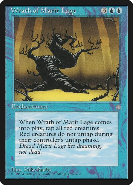 Colère de Marit Lage, carte Magic ICE 109 — extension Ere Glaciaire