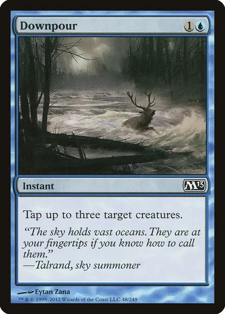 Downpour, Magic card M13 48 — Magic 2013 set