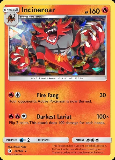 Félinferno, carte Pokémon TDX 026-9 — extension Theme Deck & Blisters Exclusives