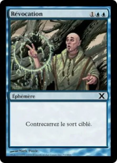 Révocation, carte Magic 10E 71 — extension Dixième édition
