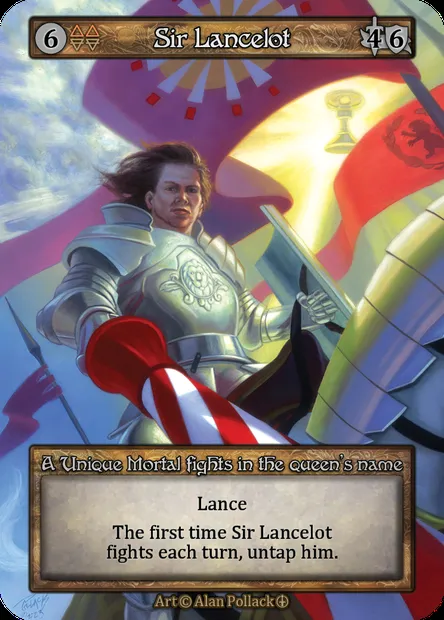 Sir Lancelot, carte Sorcery ATH 080 — extension Arthurian Legends