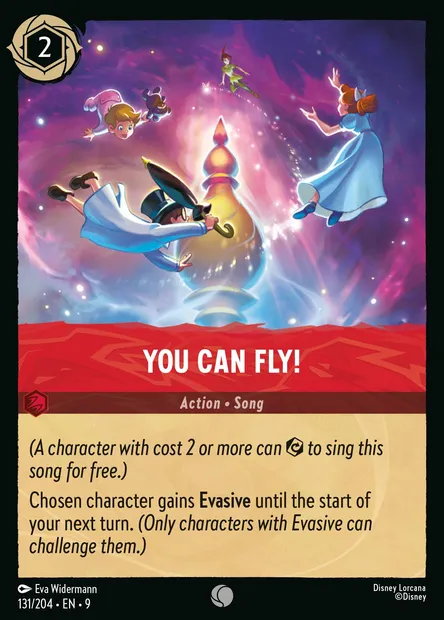 You Can Fly!, Disney Lorcana card CH9-131 — Fabled set