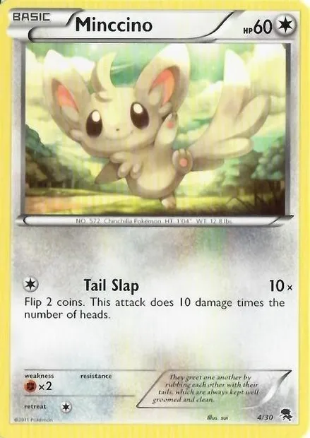 Chinchidou, carte Pokémon TK5Z 004 — extension BW Trainer Kit Zoroark