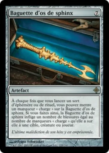 Baguette d'os de sphinx, carte Magic ROE 225 — extension L'ascension des Eldrazi