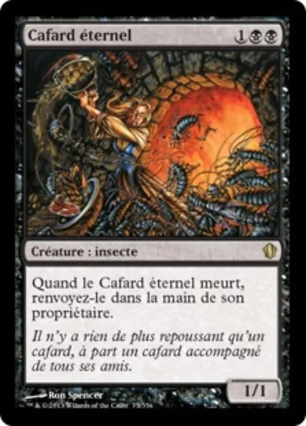 Cafard éternel, carte Magic C13 75 — extension Commander 2013