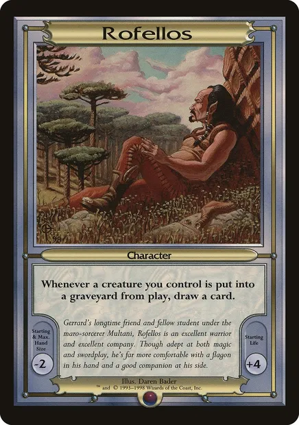 Rofellos, Magic card PVAN 305 — Vanguard Series set