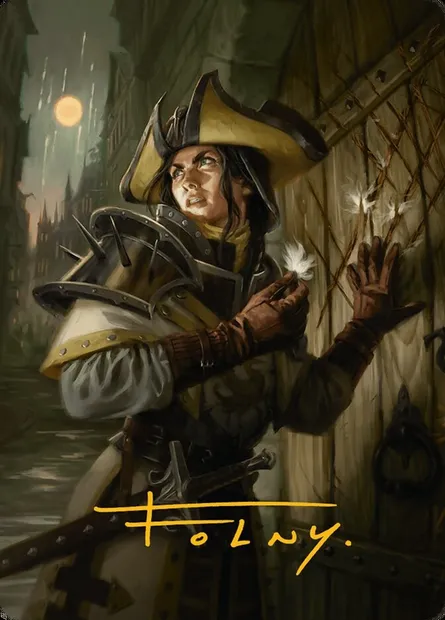 Thraben Inspector // Thraben Inspector, carte Magic AINR 3 — extension Innistrad Remastered Art Series