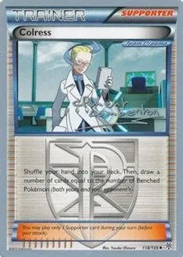Colress, Pokémon card WCD13 118-3 — World Championship Decks 2013 set