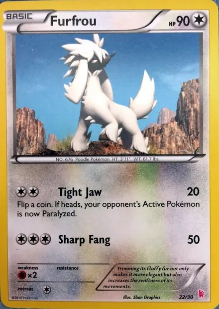 Couafarel, carte Pokémon TK6S 022 — extension XY Trainer Kit: Sylveon