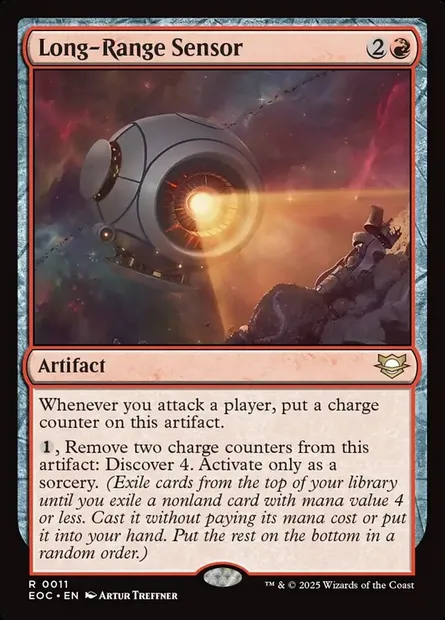 Long-Range Sensor, Magic card EOC 11 — Edge of Eternities Commander set
