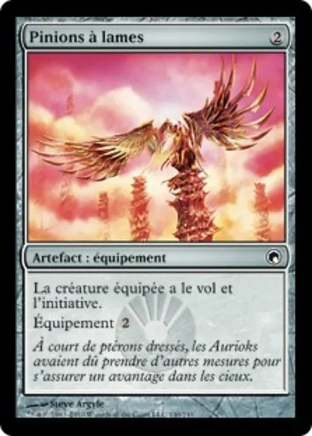 Pinions à lames, carte Magic SOM 140 — extension Cicatrices de Mirrodin