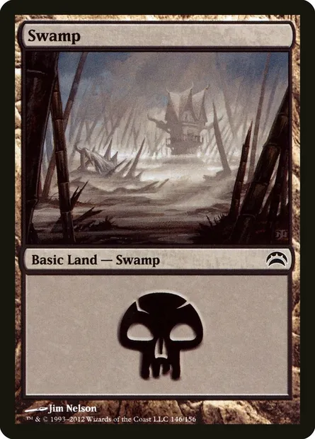 Swamp, Magic card PC2 146 — Planechase 2012 set