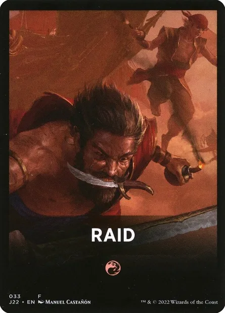Raid, Magic card FJ22 33 — Jumpstart 2022 Front Cards set