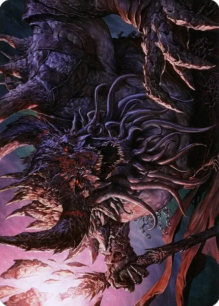 Dream Devourer // Dream Devourer, carte Magic AKHM 23 — extension Kaldheim Art Series