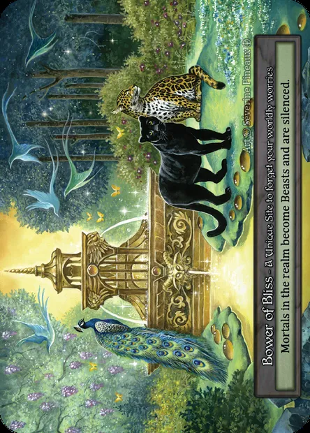 Bower of Bliss, carte Sorcery ATH 190 — extension Arthurian Legends