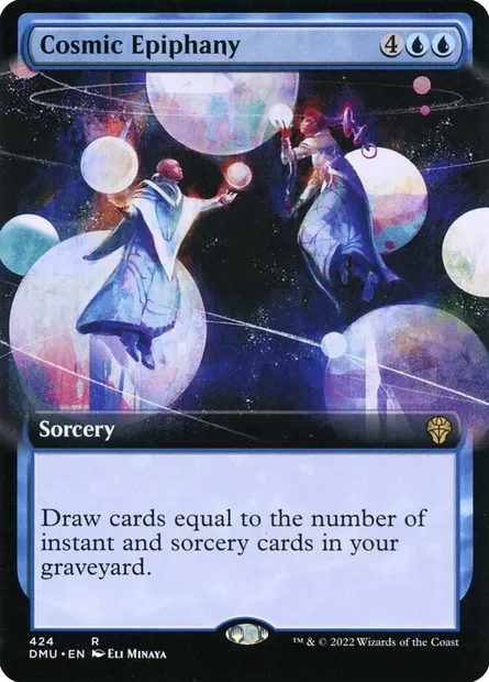 Cosmic Epiphany, Magic card DMU 424 — Dominaria United set