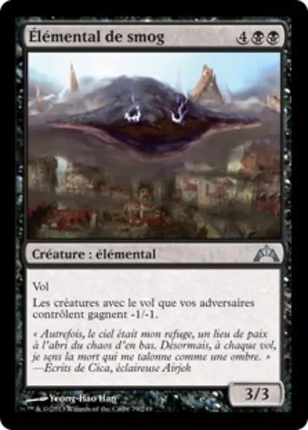 Élémental de smog, carte Magic GTC 79 — extension Insurrection