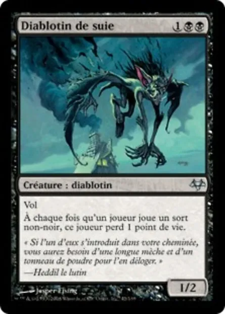 Diablotin de suie, carte Magic EVE 43 — extension Coucheciel