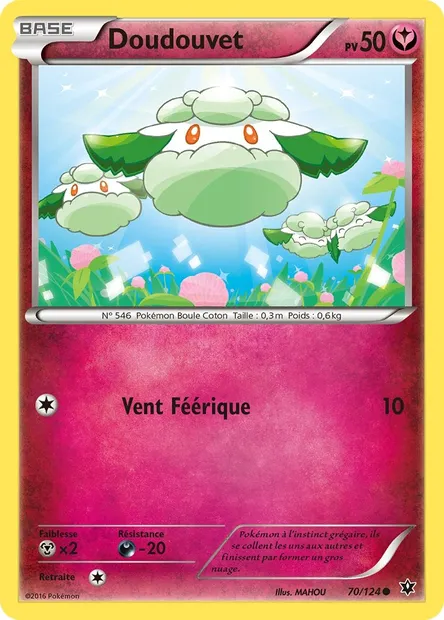Doudouvet, carte Pokémon FCO 70 — extension Impact des Destins