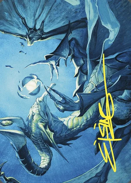 Deep Analysis // Deep Analysis, Magic card ACMM 7 — Commander Masters Art Series set