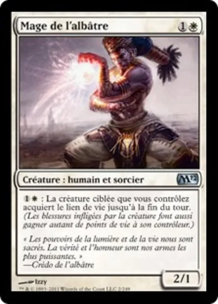 Mage de l'albâtre, carte Magic M12 2 — extension Magic 2012